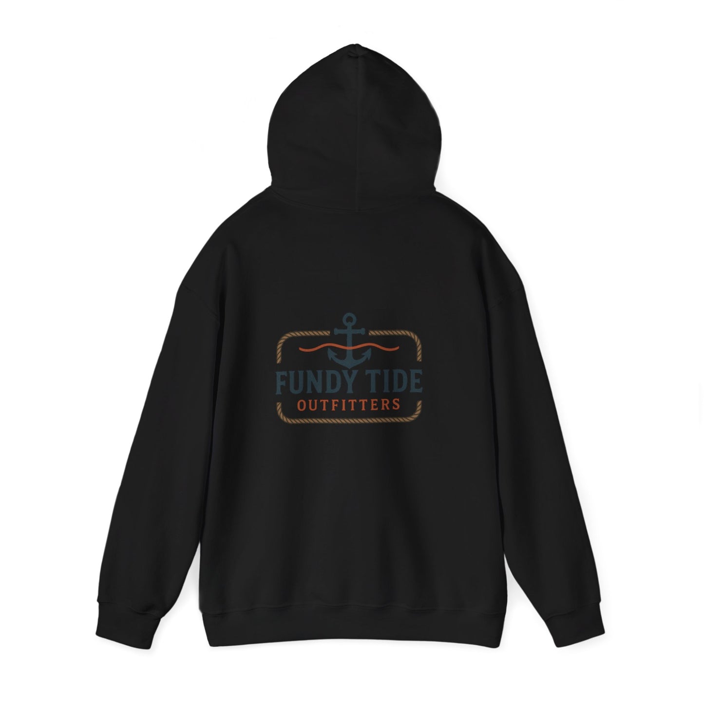Fundy Tide Outfitters Unisex Hooded Sweatshirt - Cozy Nautical Style for Adventurers