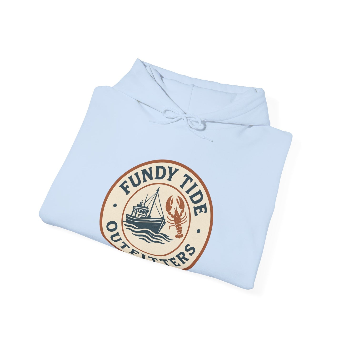 Fundy Tide Outfitters Unisex Hooded Sweatshirt - Cozy Nautical Style for Adventurers