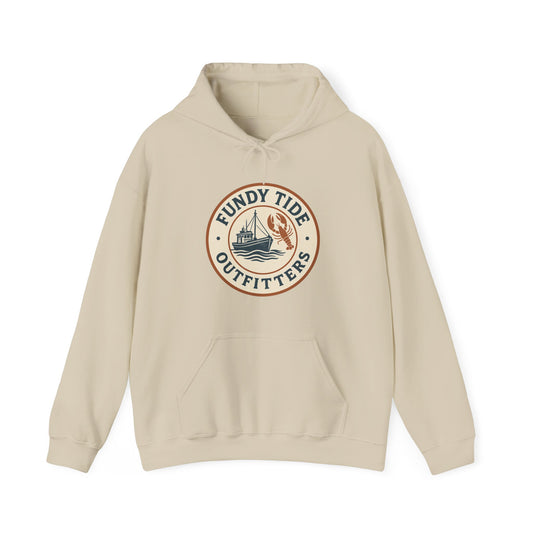 Fundy Tide Outfitters Unisex Hooded Sweatshirt - Cozy Nautical Style for Adventurers