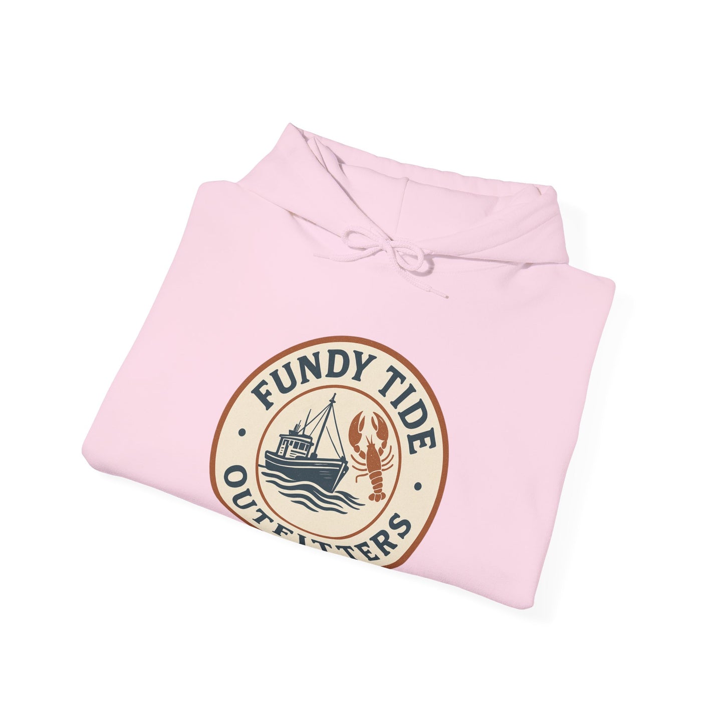 Fundy Tide Outfitters Unisex Hooded Sweatshirt - Cozy Nautical Style for Adventurers