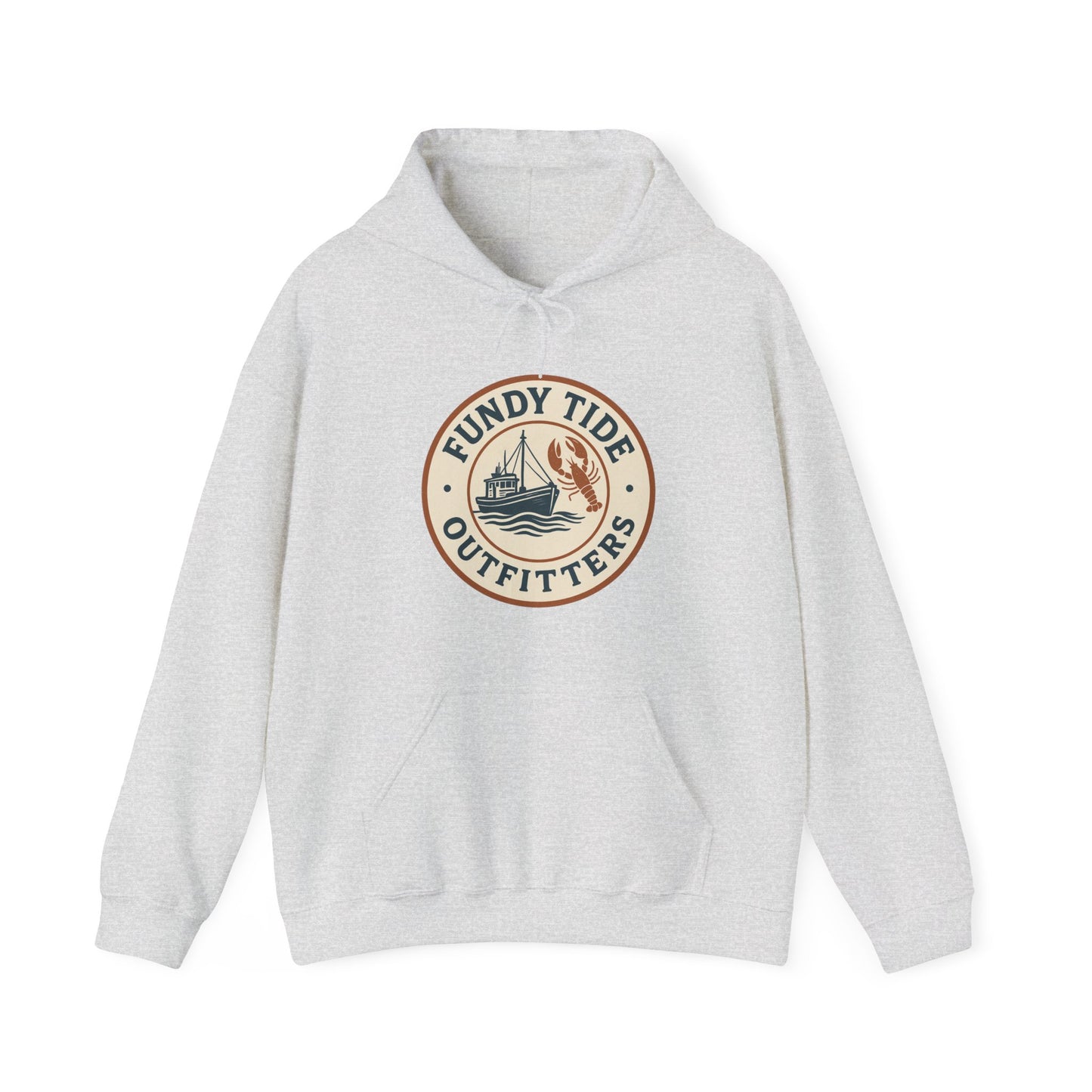 Fundy Tide Outfitters Unisex Hooded Sweatshirt - Cozy Nautical Style for Adventurers