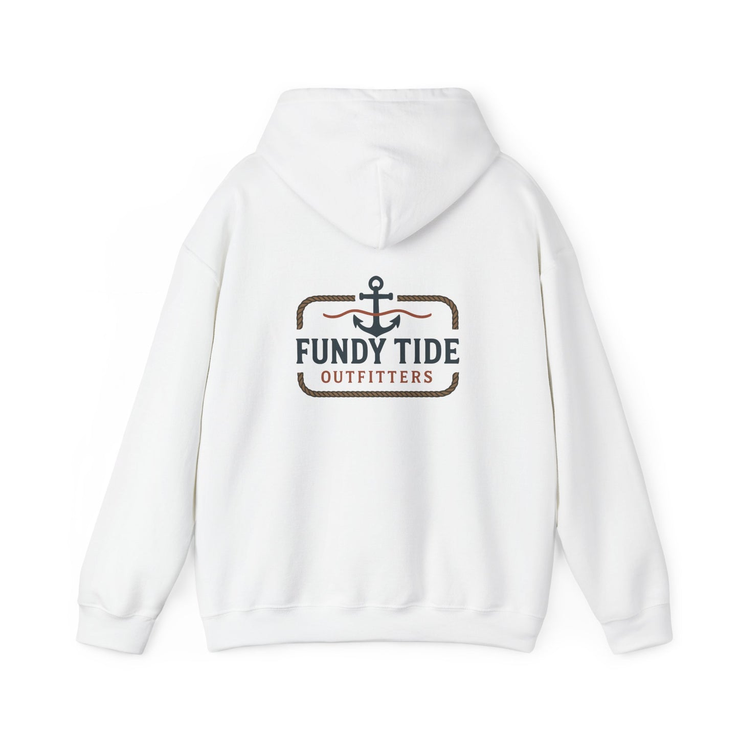 Fundy Tide Outfitters Unisex Hooded Sweatshirt - Cozy Nautical Style for Adventurers