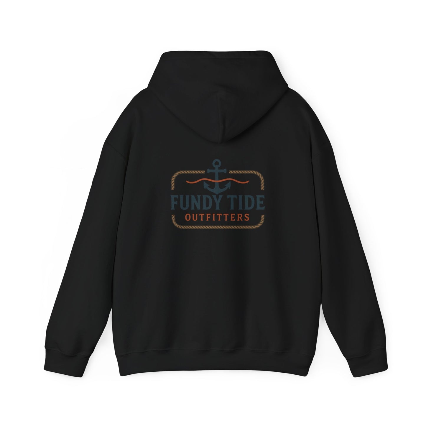 Fundy Tide Outfitters Unisex Hooded Sweatshirt - Cozy Nautical Style for Adventurers
