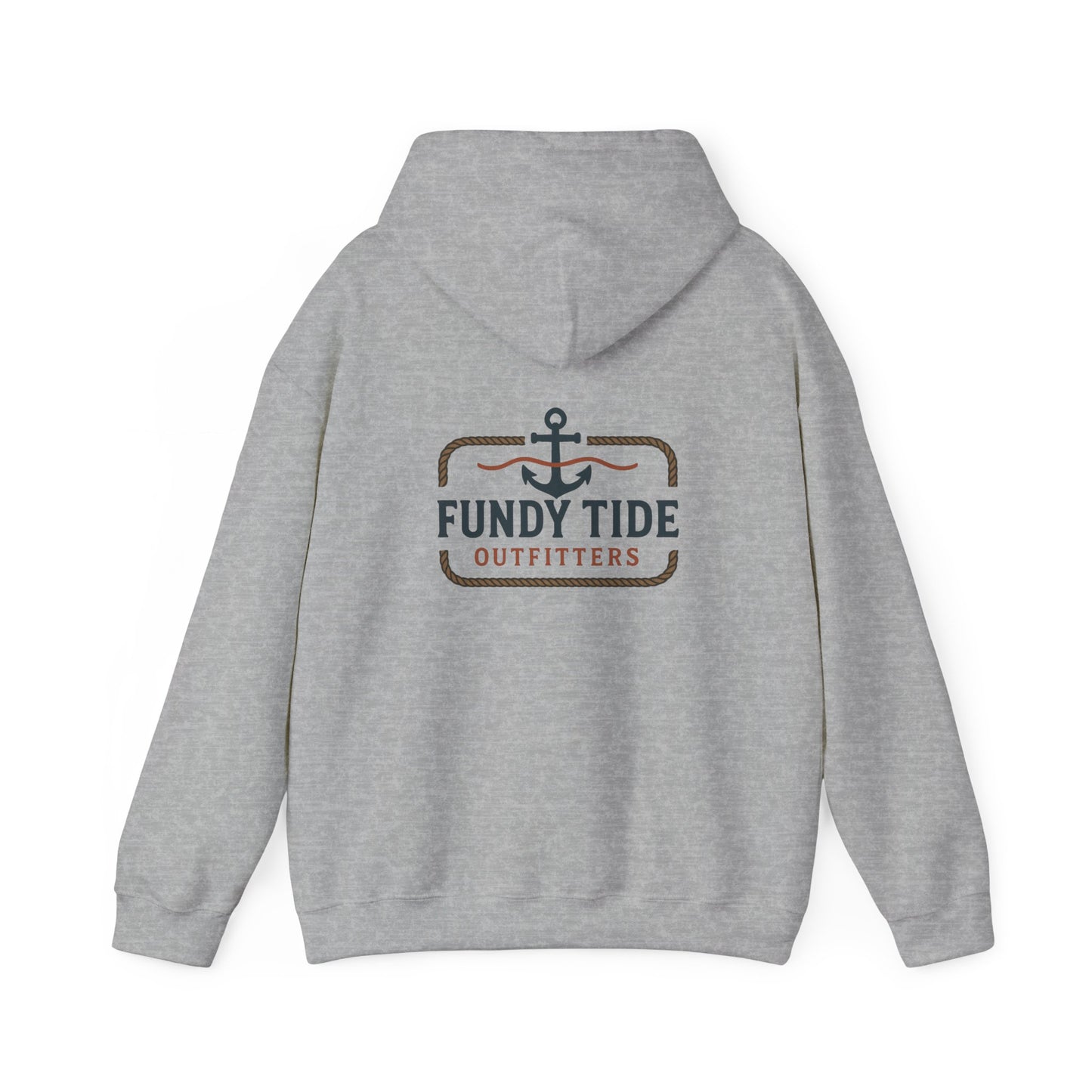 Fundy Tide Outfitters Unisex Hooded Sweatshirt - Cozy Nautical Style for Adventurers