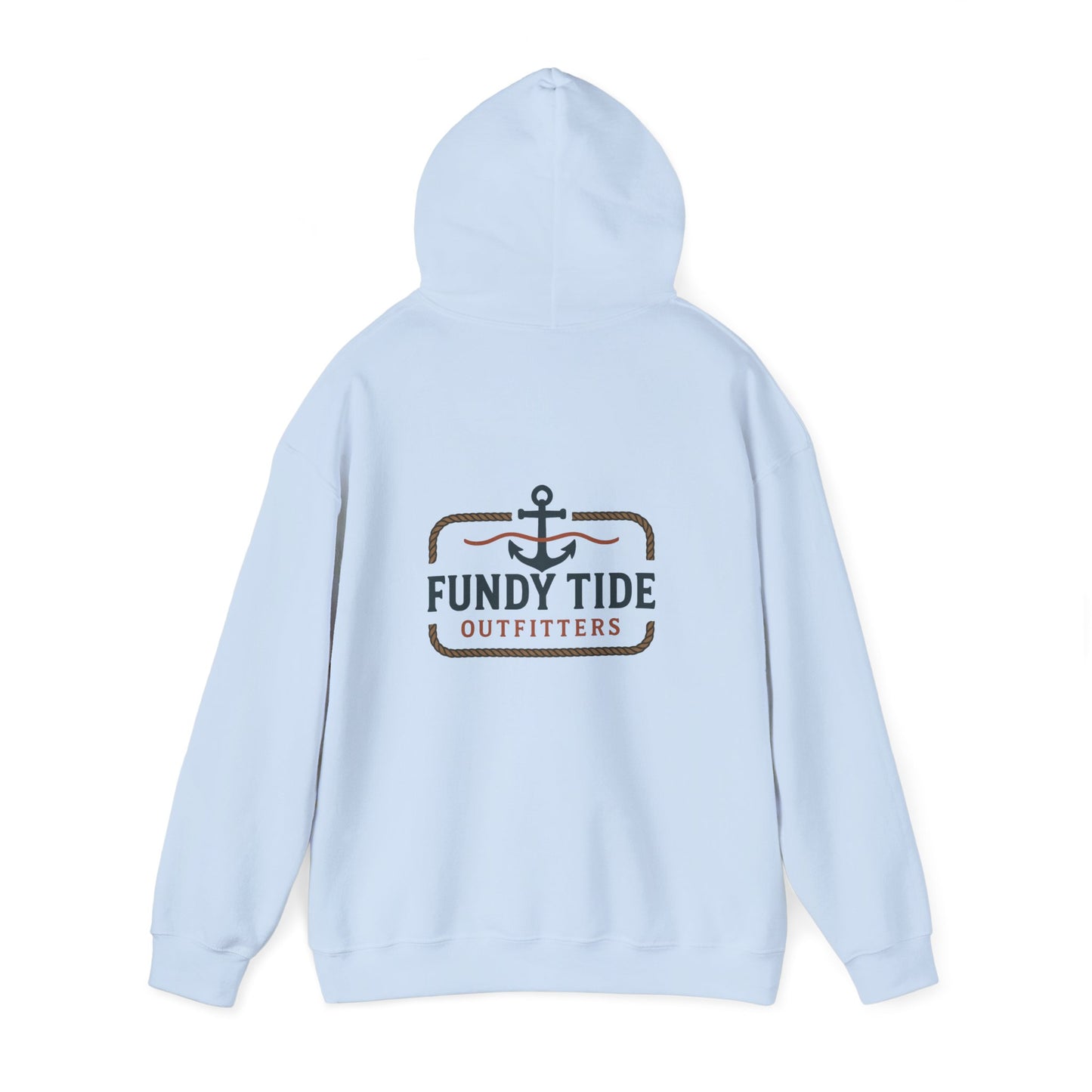 Fundy Tide Outfitters Unisex Hooded Sweatshirt - Cozy Nautical Style for Adventurers