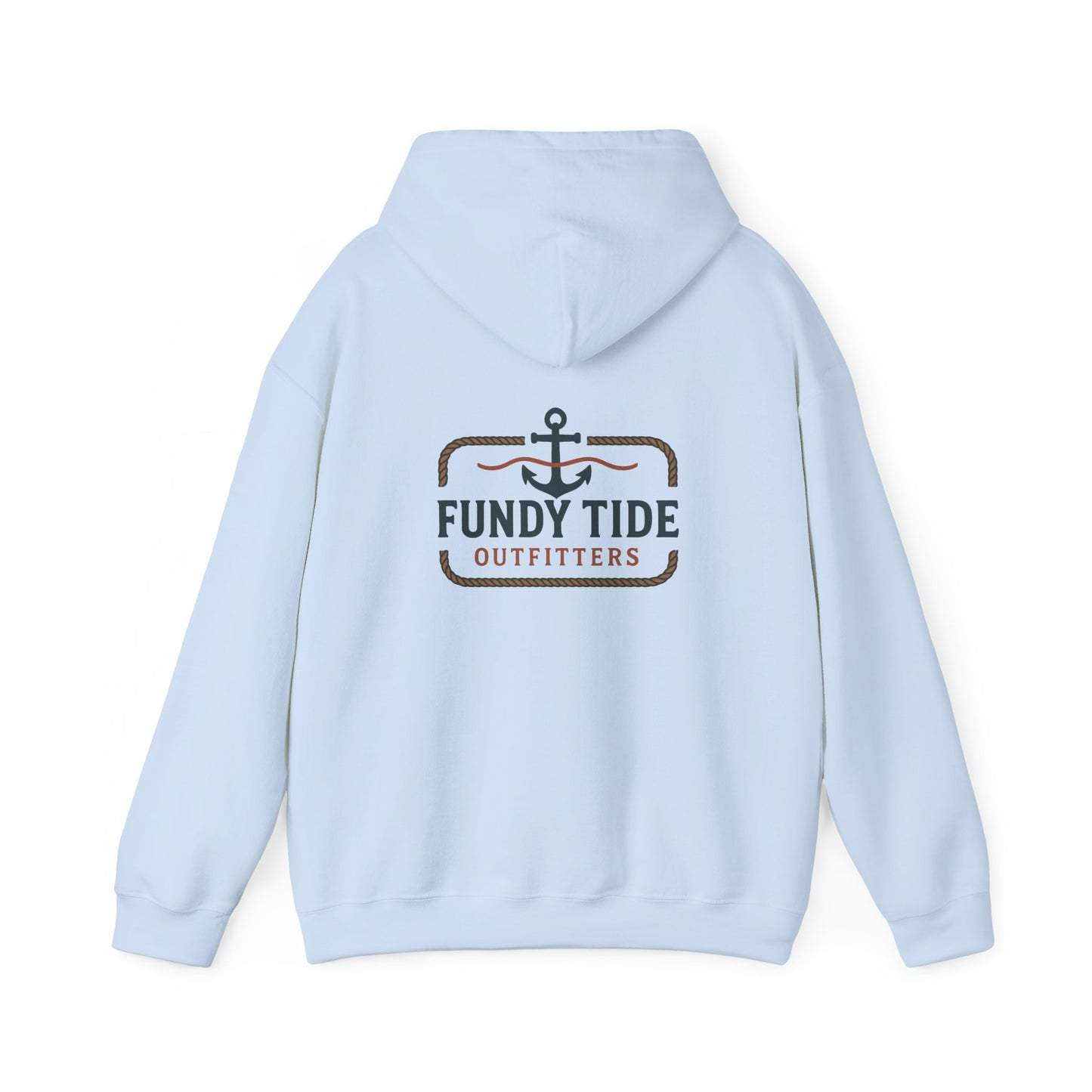 Fundy Tide Outfitters Unisex Hooded Sweatshirt - Cozy Nautical Style for Adventurers
