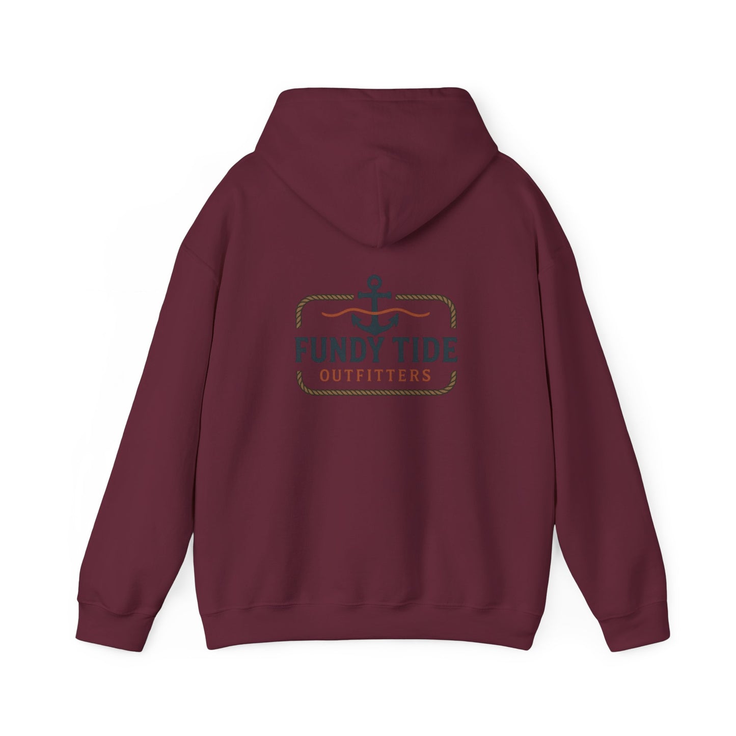 Fundy Tide Outfitters Unisex Hooded Sweatshirt - Cozy Nautical Style for Adventurers