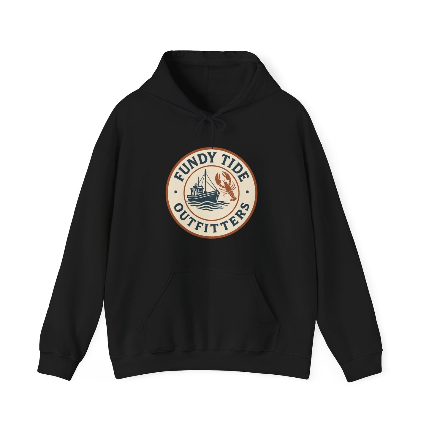 Fundy Tide Outfitters Unisex Hooded Sweatshirt - Cozy Nautical Style for Adventurers