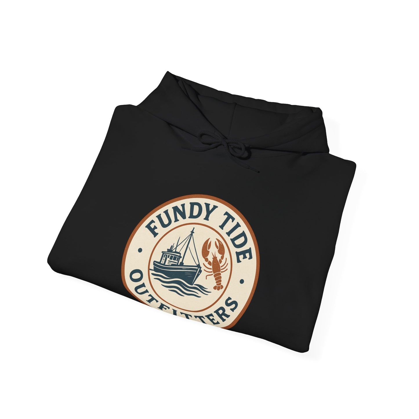 Fundy Tide Outfitters Unisex Hooded Sweatshirt - Cozy Nautical Style for Adventurers