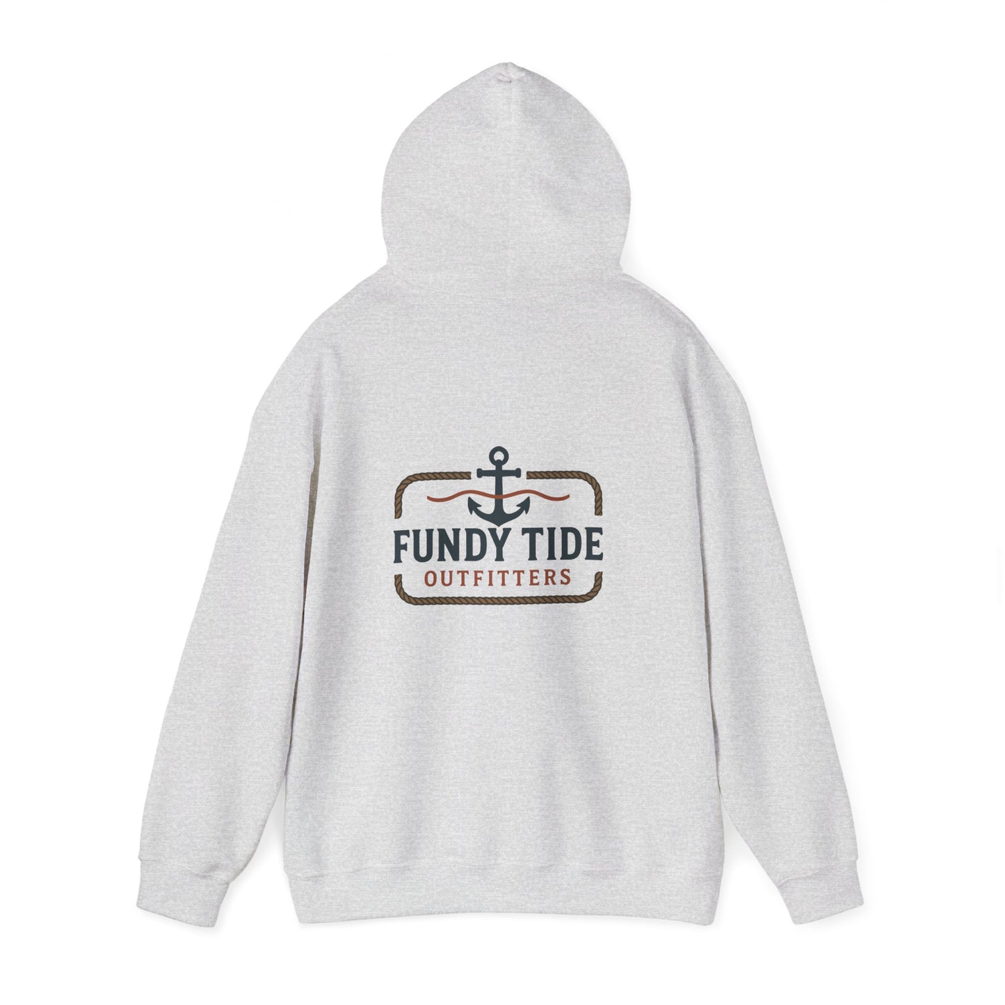 Fundy Tide Outfitters Unisex Hooded Sweatshirt - Cozy Nautical Style for Adventurers
