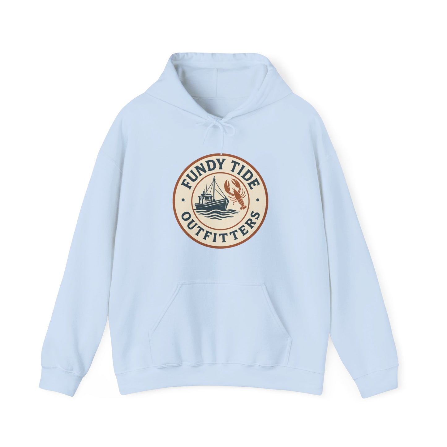 Fundy Tide Outfitters Unisex Hooded Sweatshirt - Cozy Nautical Style for Adventurers