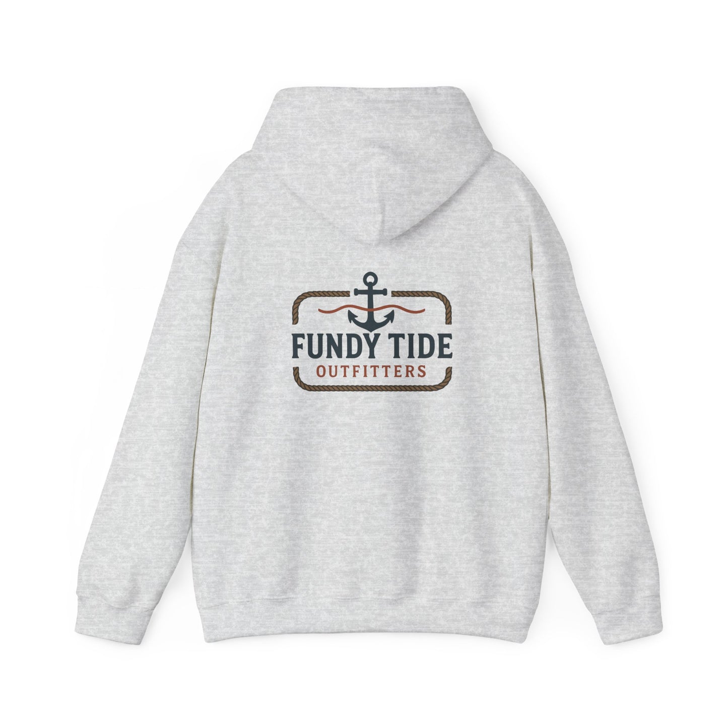 Fundy Tide Outfitters Unisex Hooded Sweatshirt - Cozy Nautical Style for Adventurers