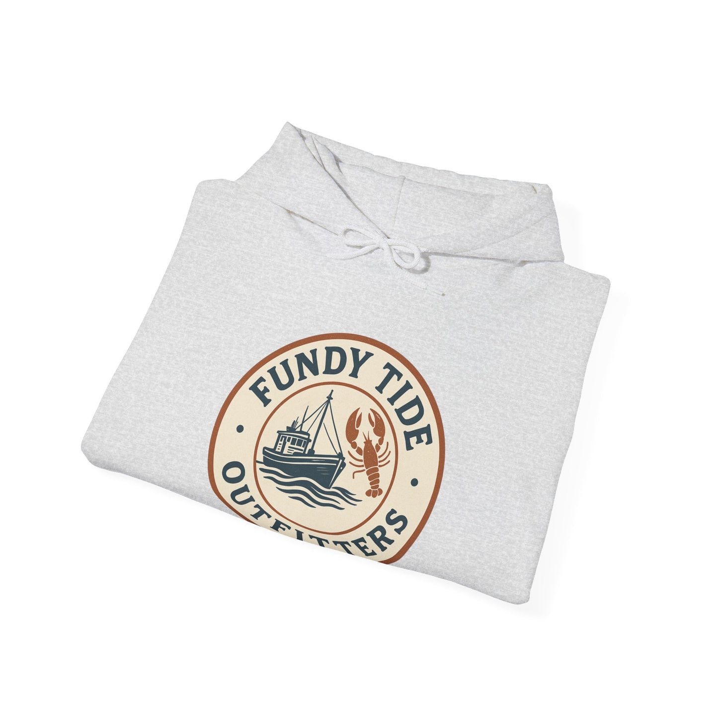 Fundy Tide Outfitters Unisex Hooded Sweatshirt - Cozy Nautical Style for Adventurers