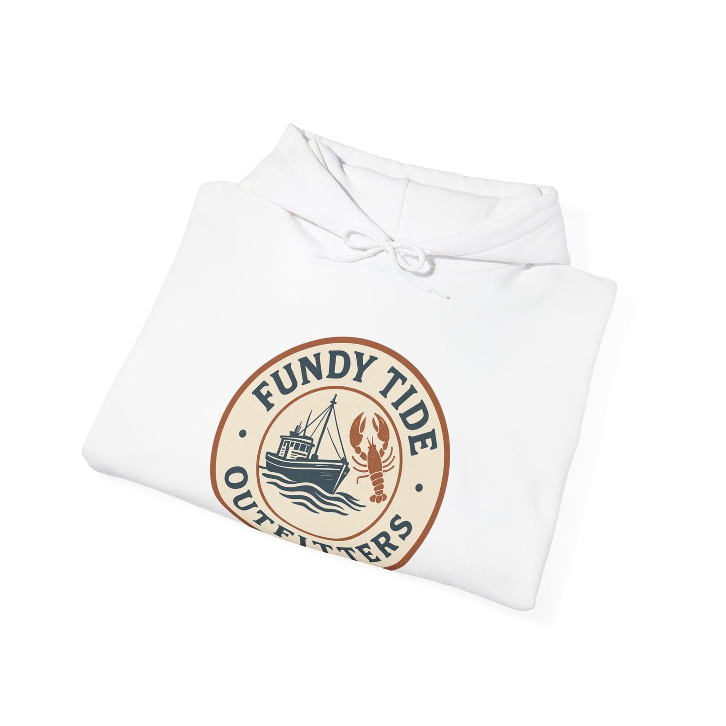 Fundy Tide Outfitters Unisex Hooded Sweatshirt - Cozy Nautical Style for Adventurers