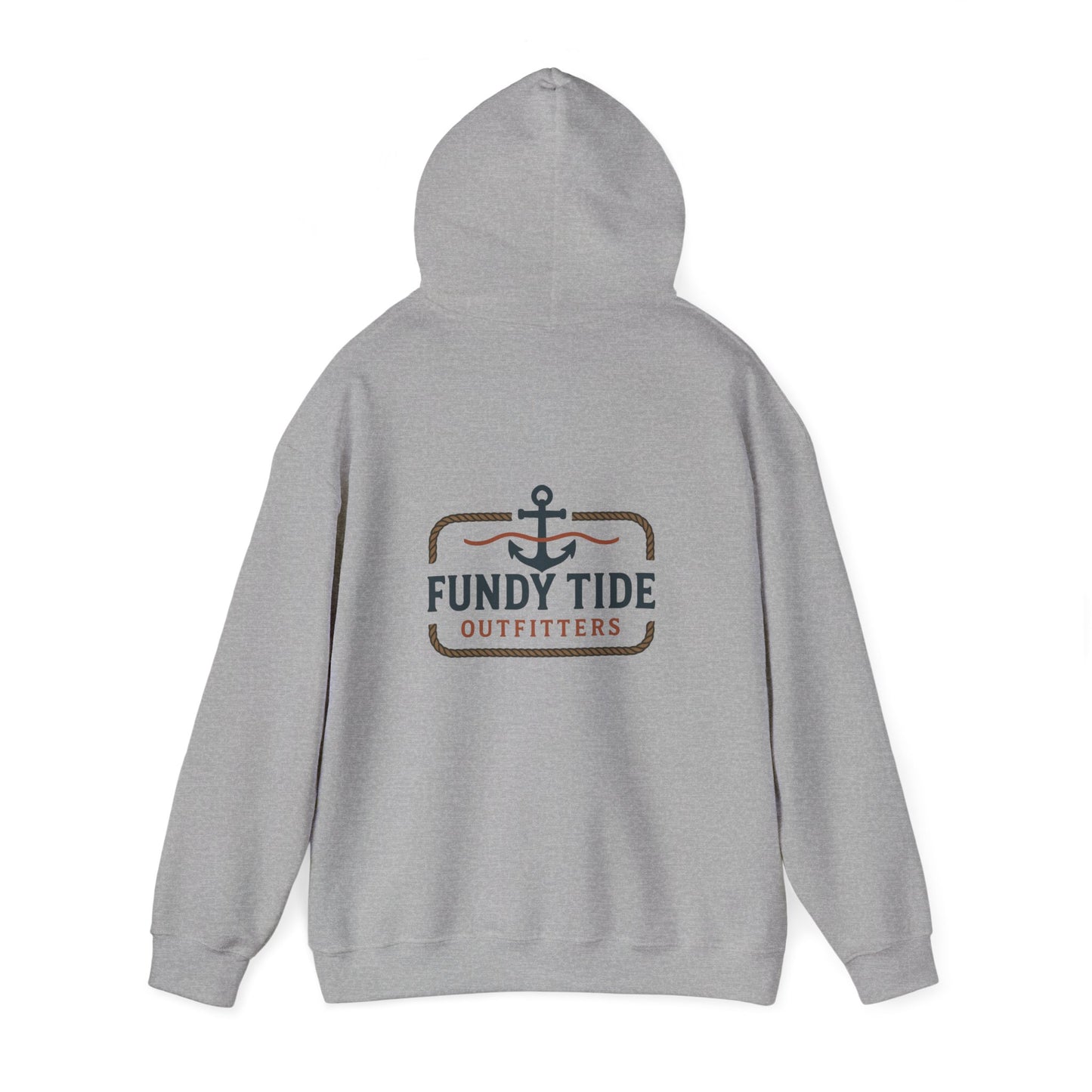 Fundy Tide Outfitters Unisex Hooded Sweatshirt - Cozy Nautical Style for Adventurers