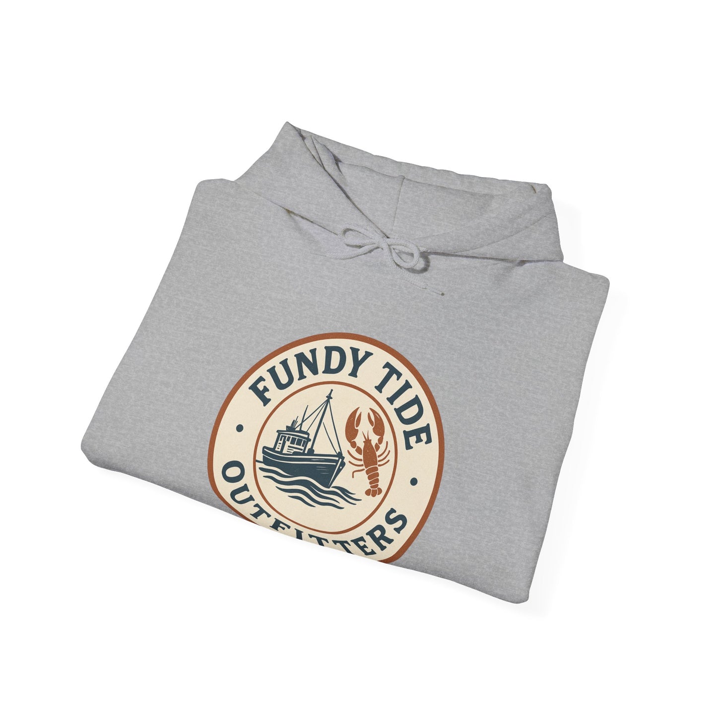 Fundy Tide Outfitters Unisex Hooded Sweatshirt - Cozy Nautical Style for Adventurers