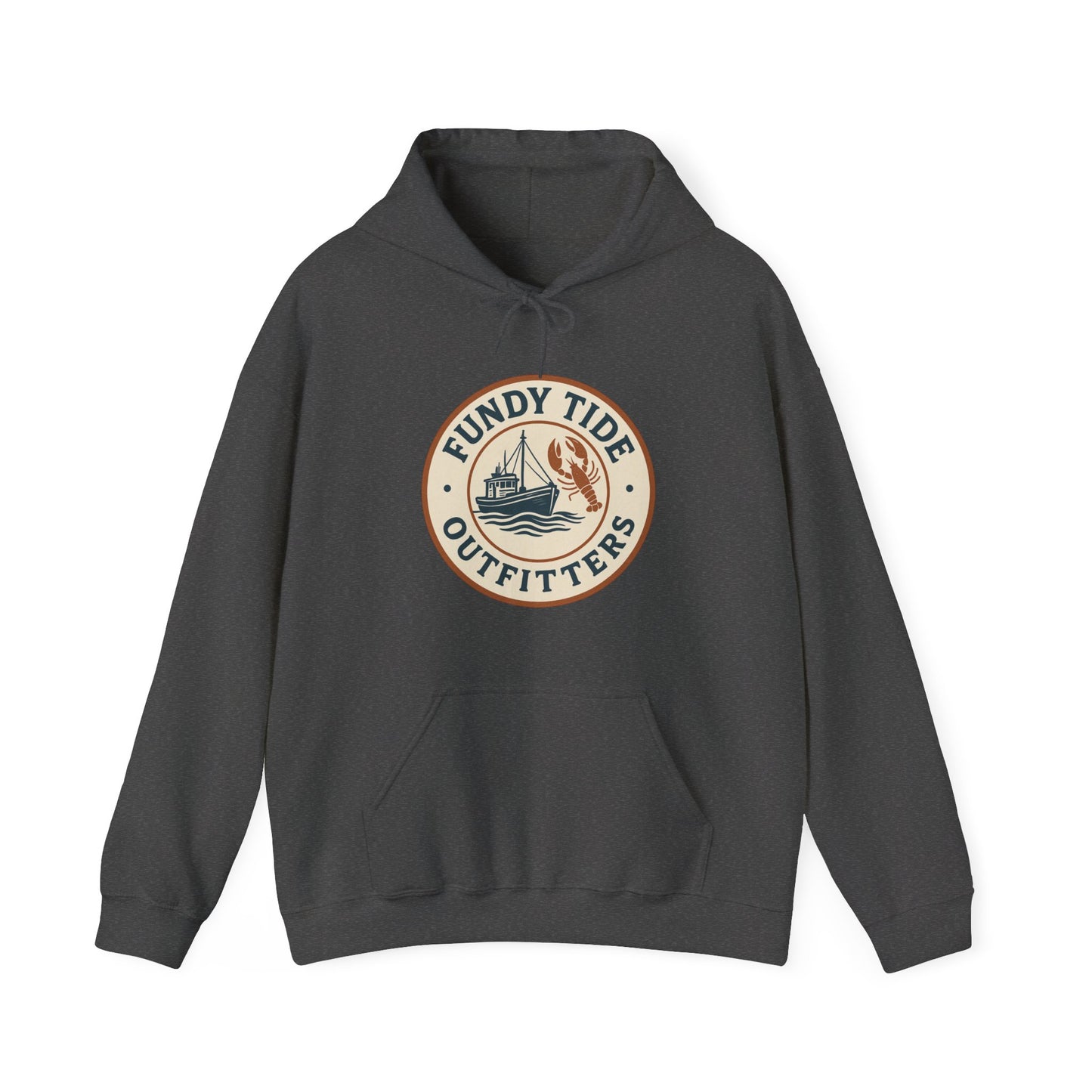 Fundy Tide Outfitters Unisex Hooded Sweatshirt - Cozy Nautical Style for Adventurers