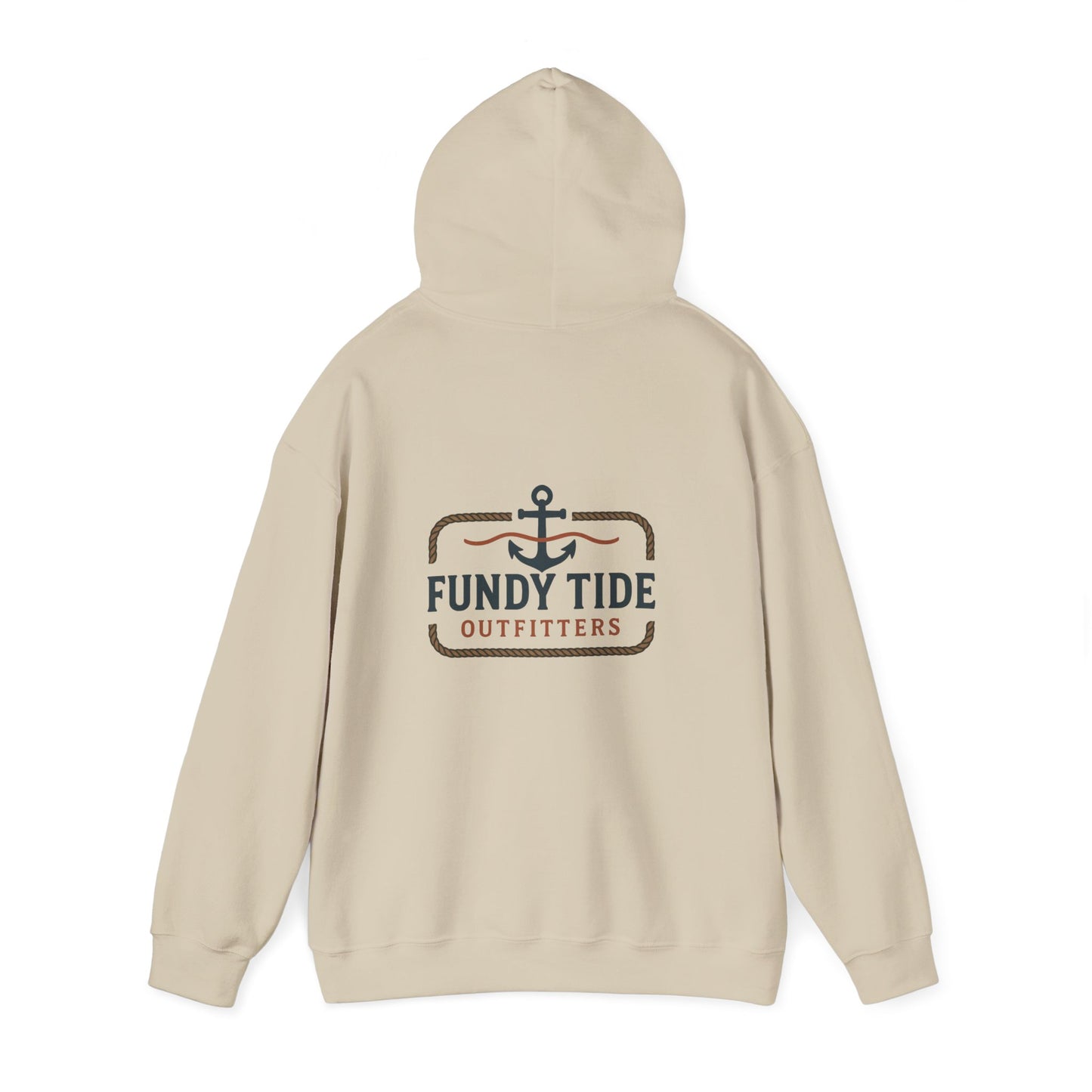 Fundy Tide Outfitters Unisex Hooded Sweatshirt - Cozy Nautical Style for Adventurers