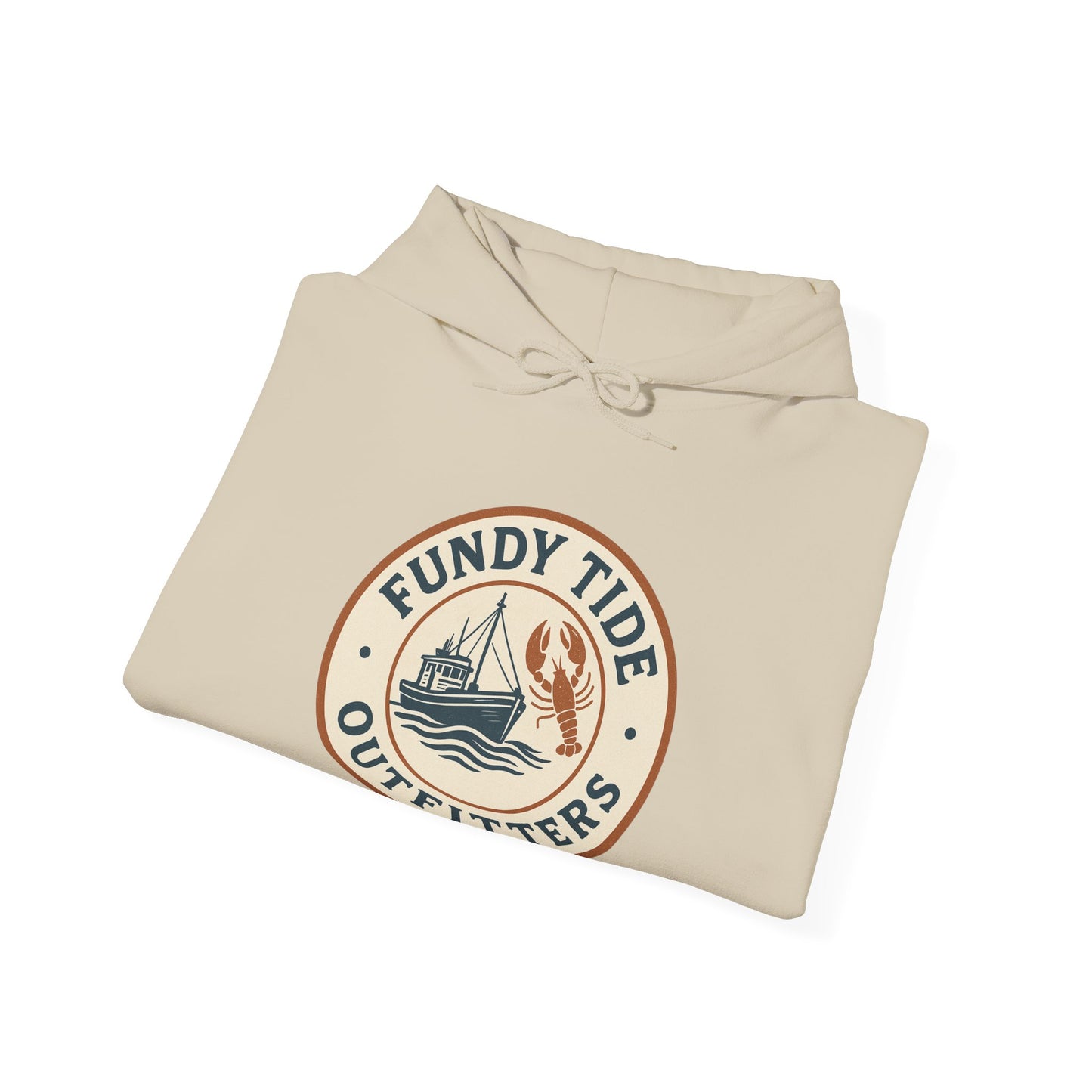 Fundy Tide Outfitters Unisex Hooded Sweatshirt - Cozy Nautical Style for Adventurers